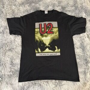 Vintage‎ U2 360 T-Shirt The best Of 1990-2000 Mexico Tshirt Very Rare DS